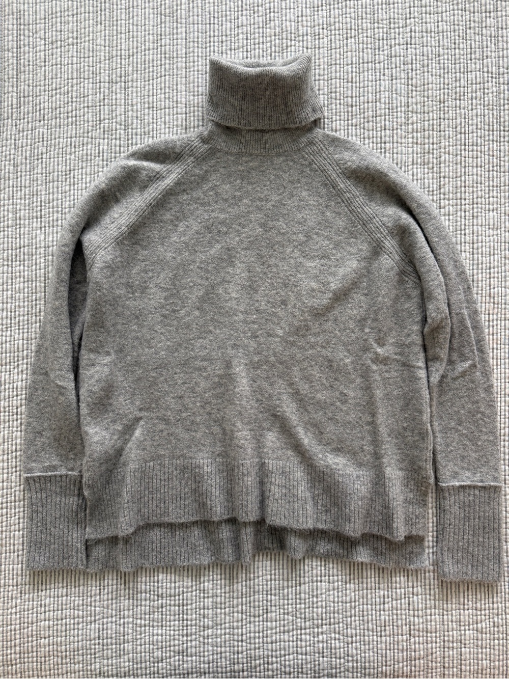 J. Crew Gray Turtleneck Sweater